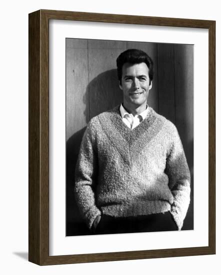 Clint Eastwood, 1966-null-Framed Photo