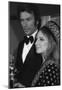 Clint Eastwood and Barbara Streisand-null-Mounted Art Print