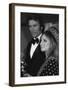 Clint Eastwood and Barbara Streisand-null-Framed Art Print