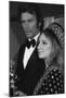 Clint Eastwood and Barbara Streisand-null-Mounted Art Print