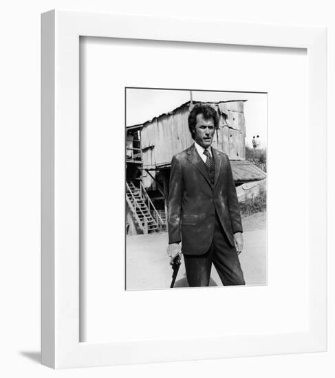 Clint Eastwood, Dirty Harry (1971)-null-Framed Photo