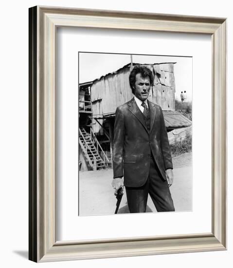 Clint Eastwood, Dirty Harry (1971)-null-Framed Photo