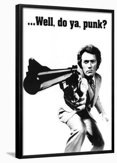 Clint Eastwood (Dirty Harry) Movie Poster-null-Framed Poster