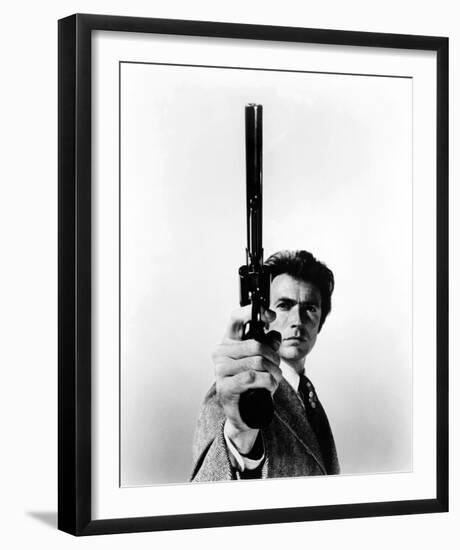 Clint Eastwood - Dirty Harry-null-Framed Photo