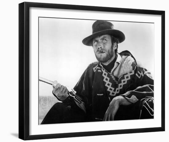 Clint Eastwood, Il buono, il brutto, il cattivo. (1966)-null-Framed Photo