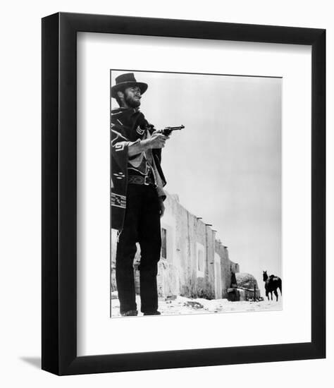 Clint Eastwood, Il buono, il brutto, il cattivo. (1966)-null-Framed Photo