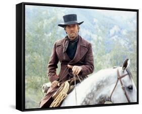 Clint Eastwood - Pale Rider-null-Framed Stretched Canvas