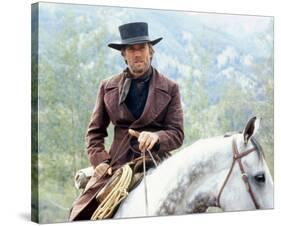 Clint Eastwood - Pale Rider-null-Stretched Canvas