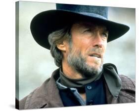 Clint Eastwood - Pale Rider-null-Stretched Canvas