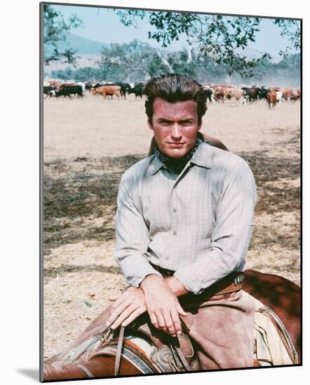 Clint Eastwood - Rawhide-null-Mounted Photo