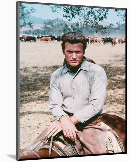 Clint Eastwood - Rawhide-null-Mounted Photo