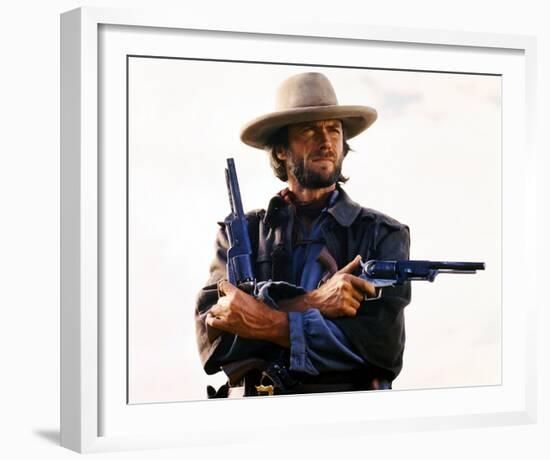 Clint Eastwood, The Outlaw Josey Wales (1976)-null-Framed Photo