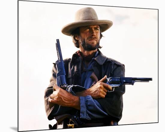 Clint Eastwood, The Outlaw Josey Wales (1976)-null-Mounted Photo