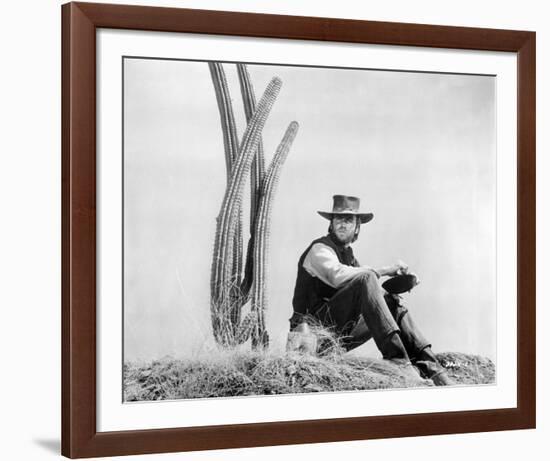 Clint Eastwood, Two Mules for Sister Sara (1970)-null-Framed Photo