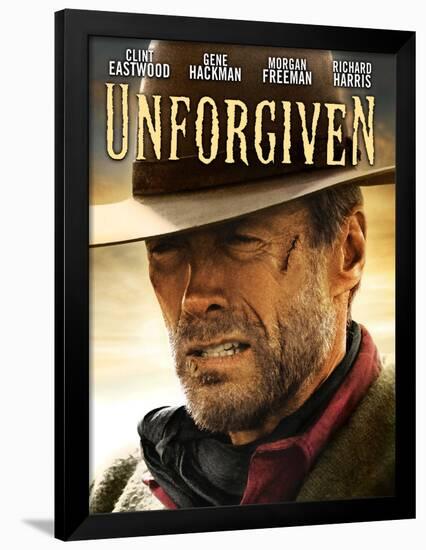 CLINT EASTWOOD. "UNFORGIVEN" [1992], directed by CLINT EASTWOOD.-null-Framed Poster