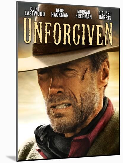 CLINT EASTWOOD. "UNFORGIVEN" [1992], directed by CLINT EASTWOOD.-null-Mounted Poster