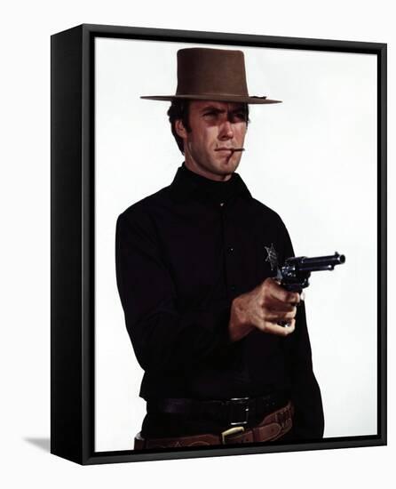 Clint Eastwood-null-Framed Stretched Canvas