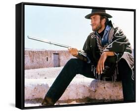 Clint Eastwood-null-Framed Stretched Canvas