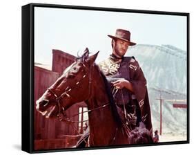 Clint Eastwood-null-Framed Stretched Canvas