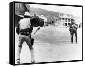 Clint Eastwood-null-Framed Stretched Canvas