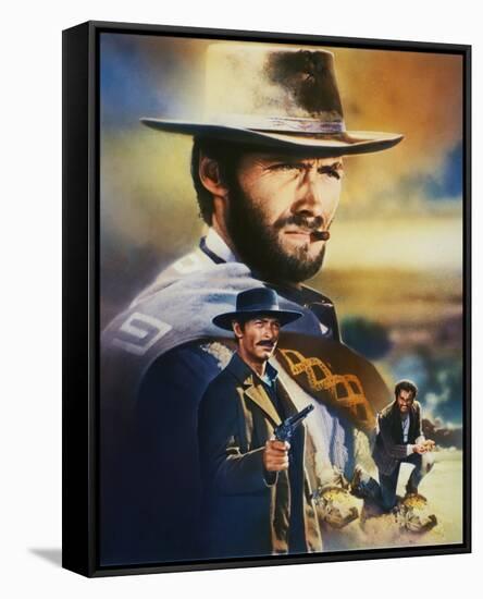 Clint Eastwood-null-Framed Stretched Canvas