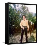 Clint Walker-null-Framed Stretched Canvas