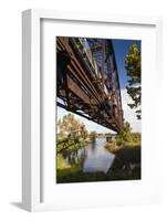 Clinton Presidential Park Bridge, Little Rock, Arkansas, USA-Walter Bibikow-Framed Photographic Print