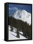 Clinton Reservoir, Fremont Pass, Rocky Mountains, Colorado, United States of America, North America-Richard Cummins-Framed Stretched Canvas