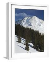 Clinton Reservoir, Fremont Pass, Rocky Mountains, Colorado, United States of America, North America-Richard Cummins-Framed Photographic Print