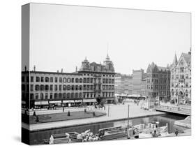 Clinton Square, Syracuse, N.Y.-null-Stretched Canvas