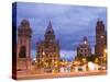 Clinton Square, Syracuse, New York State, United States of America, North America-Richard Cummins-Stretched Canvas