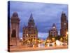 Clinton Square, Syracuse, New York State, United States of America, North America-Richard Cummins-Stretched Canvas