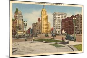 Clinton Square, Syracuse, New York-null-Mounted Art Print