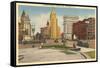 Clinton Square, Syracuse, New York-null-Framed Stretched Canvas