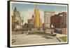 Clinton Square, Syracuse, New York-null-Framed Stretched Canvas