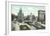 Clinton Square, Syracuse, New York-null-Framed Art Print