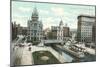 Clinton Square, Syracuse, New York-null-Mounted Art Print