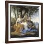 Clio, Euterpe et Thalie-Eustache Le Sueur-Framed Giclee Print