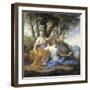 Clio, Euterpe et Thalie-Eustache Le Sueur-Framed Giclee Print