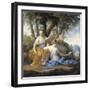 Clio, Euterpe et Thalie-Eustache Le Sueur-Framed Giclee Print