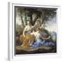 Clio, Euterpe et Thalie-Eustache Le Sueur-Framed Giclee Print