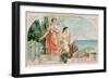 Clio (History) and Calliope (Heroic Poetry)-null-Framed Giclee Print