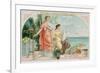 Clio (History) and Calliope (Heroic Poetry)-null-Framed Giclee Print