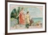 Clio (History) and Calliope (Heroic Poetry)-null-Framed Giclee Print