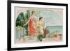 Clio (History) and Calliope (Heroic Poetry)-null-Framed Giclee Print