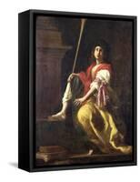 Clio, Muse of History, 1624-Giovanni Baglione-Framed Stretched Canvas