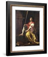 Clio, Muse of History, 1624-Giovanni Baglione-Framed Giclee Print