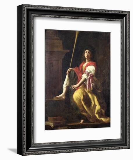 Clio, Muse of History, 1624-Giovanni Baglione-Framed Giclee Print