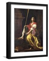 Clio, Muse of History, 1624-Giovanni Baglione-Framed Giclee Print