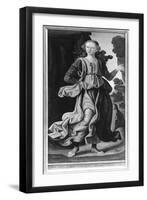 Clio, Muse of History-Giovanni Santi Or Sanzio-Framed Giclee Print